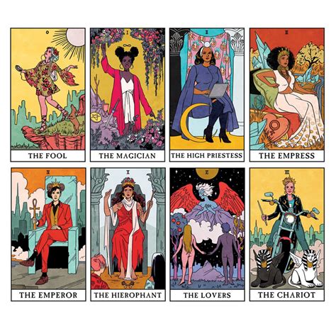 The Artistic Beauty of the Modern Witch Tarot Cards
